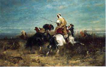 unknow artist Arab or Arabic people and life. Orientalism oil paintings  384 oil painting image